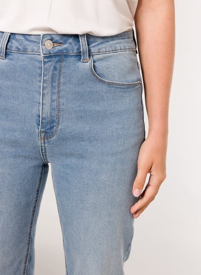 BASE LEVEL Anneli Bottoms - Light Blue - maat W38 / L28