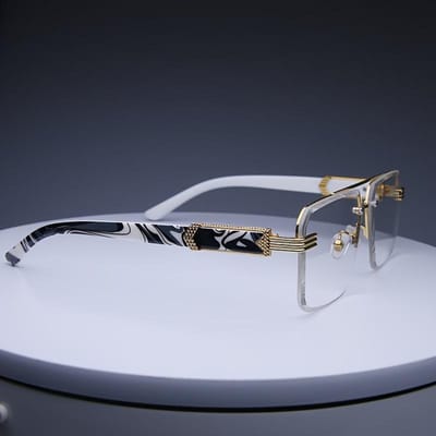 Dames Randloos Vierkant Zonnebril Frameloos Verloop Oceaan Lens UV400 Bescherming Bril Gafas De Sol