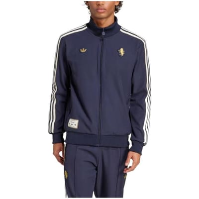 Adidas Originals X Juventus Samenwerking Gestreept Comfortabel Zacht Veelzijdig Slim Jas Herenjas Legendarisch-Zwart JF0459 2XL black