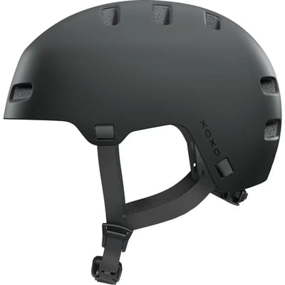 Fietshelm ABUS XOXO velvelt black S - 51-55 cm - zwart - Geschikt voor gebruik op elektrische fietsen - stadsfietsen - 370 g