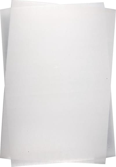 Creotime Krimpfolie, vel 20x30 cm, mat transparant, 100 vellen