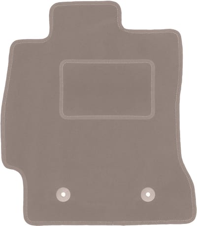 Beige bestuurdersmat voor: Subaru BRZ coupé (2011-)
