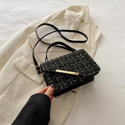 Populaire Kleine Vierkante Tas Nieuwe Zomer Tas Damesketting Gepersonaliseerde Crossbody Tas Casual Eenvoudige Schoudertas gray