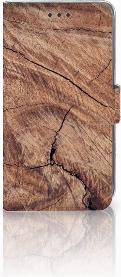 Apple iPhone Xr Book Style Case Tree Trunk