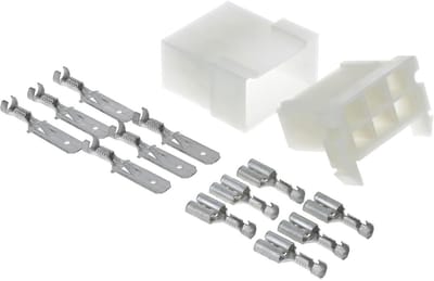 KALI-2506 Fastin-Faston Set 6-polige platte stekkerdoos | platte stekker 0,75-1,5 mm² en bijpassende behuizingen