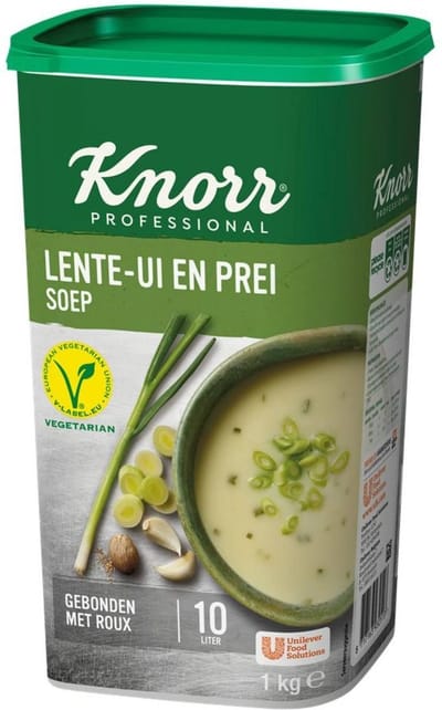 Knorr Professional - Lente-Ui en Preisoep (voor 10ltr) - 1kg
