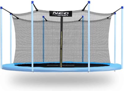 Viking Sports - Veiligheidsnet trampoline - 374 cm - binnenzijde - geschikt voor 6 palen