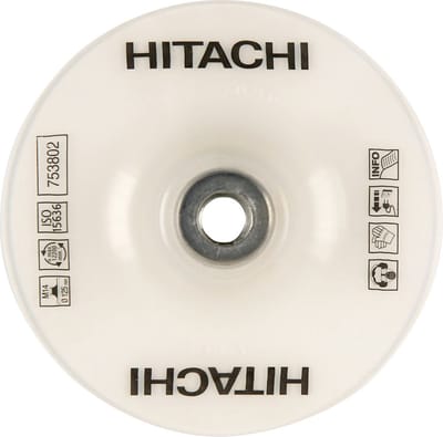 Steunschijf Met Moer 180 Mm Middel-Hard Iso 15636 (Oud 750718)