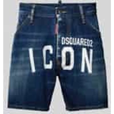 Regular fit korte jeans van katoen