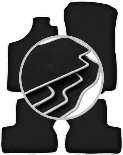 CARLUX-SILVER automatten voor: Opel Astra F hatchback, sedan, stationwagen, cabrio (1991-2002)