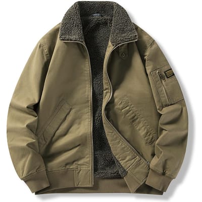 Veste d'hiver à revers pour hommes d'âge moyen en velours de coton pur veste rembourrée en coton épais veste rembourrée en coton ample grande taille pour hommes XL black
