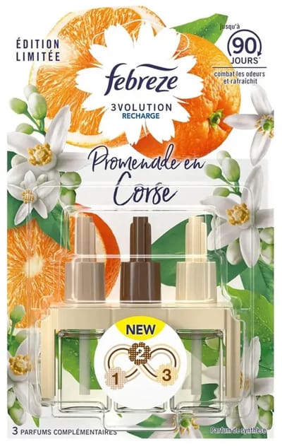 Febreze - Luchtverfrisser - Starterset - 3Volution - Walk in Corsica - 20ml