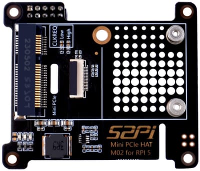 Dailygoody - Mini PCIe hoed - Uitbreidingskaart - Raspberry Pi 5 - Ideale oplossing voor Mini PCIe apparaten - Naadloze integratie - Geschikt voor dev...