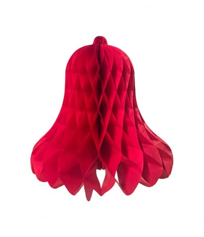 Christmas bells 50 cm - Red - kerst- honeybomb