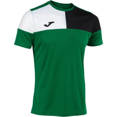 Joma Crew V T-shirt Met Korte Mouwen Groen 12-14 Years Kinderen