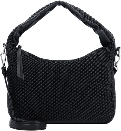 TOM TAILOR Schoudertas Handtas Nomi Hobo Bag Black Zwart