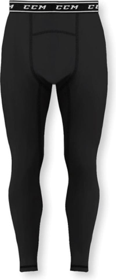 CCM Thermobroek IJshockey - Lange Onderbroek - Heren - Compressie - Zwart - Maat L