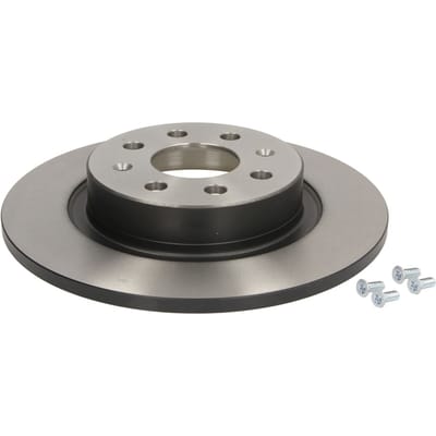 Remschijf TRW DF4740 achter, volledig, 1 Stuk