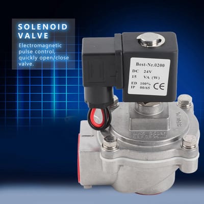 G1  2-weg haakse solenoïde pulsklep elektrische magnetische pulsklep DMFZ25 DC 24V