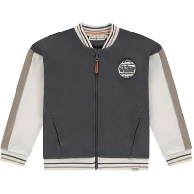 Stains & Stories peuter vest Dark Blue 92 heren