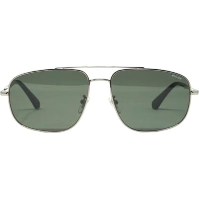 Police SPLE04M 0509 Silver Sunglasses