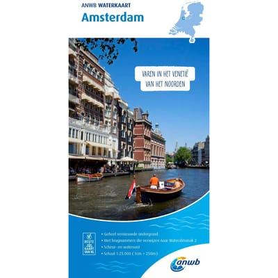 ANWB Waterkaart Amsterdam