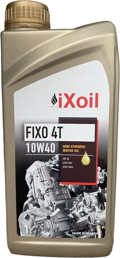 iXoil FIXO 4-TAKT 10W40 - Motorolie (100% Belgisch product)
