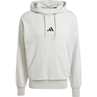 Adidas Sportswear Essentials Feelcozy Fleece Hoodie - Heren - Grijs