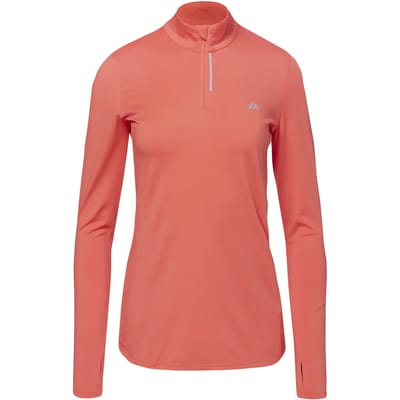 Trainingsshirt 1/4 rits voor dames Martes Essentials Runlo