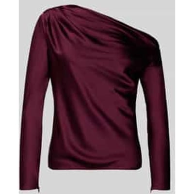 Regular fit blouse in one-shoulder look model 'HASBRIN'