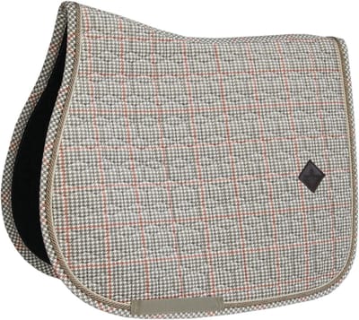 Kentucky Horsewear - Zadeldek - Licht Bruin - Pied-de-poule