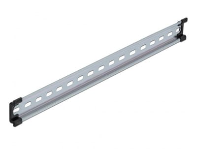 DIN-rail met sleufgaten | 50 x 3,5 x 0,75 cm | staal