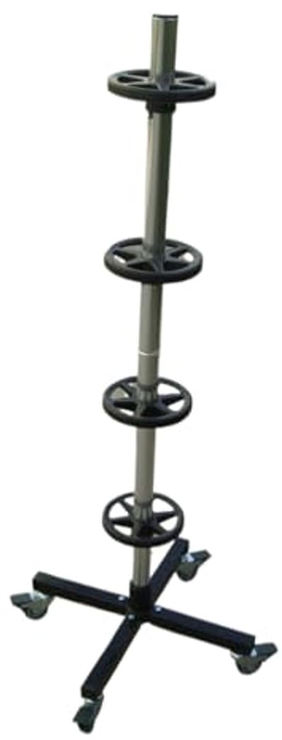 Tire Stand met Wielen voor 13"-17" Velgen - 220 lbs Capaciteit