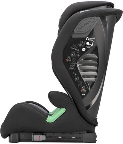 Sparco F1000KI ISOFIX i-Size Autokinderzitje - Zwart — Grijs — Maat Onesize