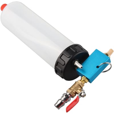 Remvloeistofververser Gereedschap Corrosie?Bestand tegen roest?Bewijs Vacuüm Vloeistofafzuigpomp voor Auto Rem white