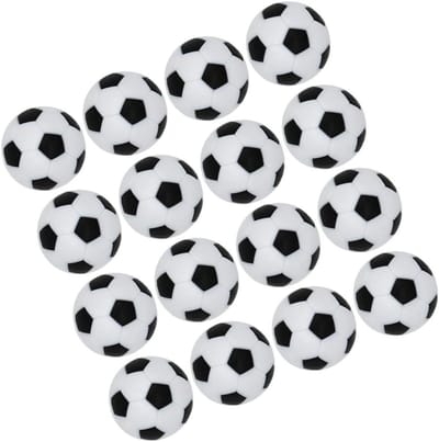 Mini Tafelvoetbal Ballen - Vervangingsballen Spel - Gezellig Spel - Verbetert Coördinatie - 16 Stuks - Multi