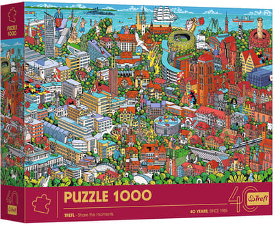 Trefl legpuzzel 1000 stukjes - Jubileusz Tri-City - FSC Mix 70%.