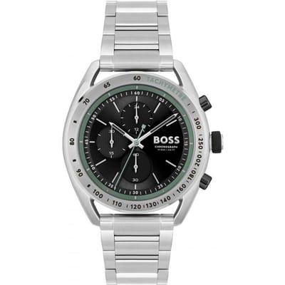 Hugo Boss 1514023 Sport Lux Centre Court Herenhorloge 44 mm zilver
