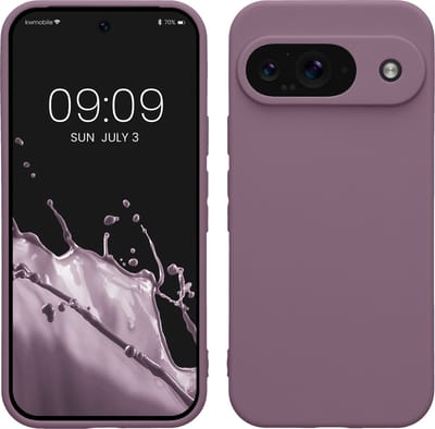 kwmobile telefoonhoesje geschikt voor Google Pixel 9 - Hoesje voor smartphone - Precisie camera uitsnede - In Bleke iris