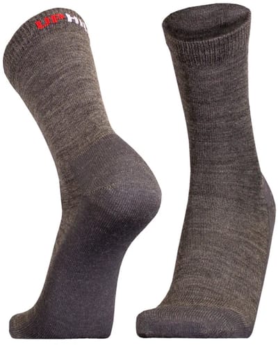 Uphillsport Wandelsokken Teijo Merinowool Donkergrijs
