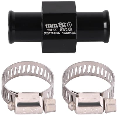 Universele Water Temperatuur Meter met Sensor en Adapter voor Motorfietsen (18mm) - Precisie, Betrouwbaarheid en Eenvoudige Installatie