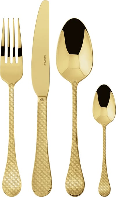 Sambonet Bestekset Taormina - Goud - 24 delig / 6 personen