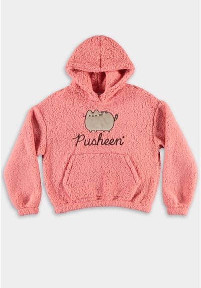 Pusheen Teddy Hoodie Dames Trui met capuchon - meerkleurig - S