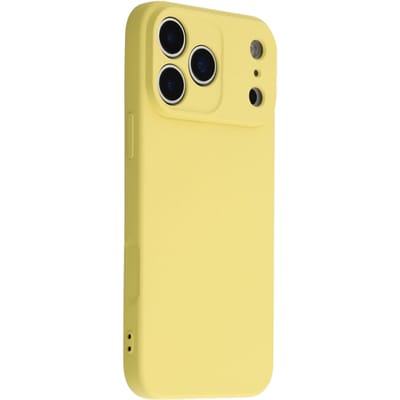 Mocaa Apple iPhone 17 Pro Lens Protection Hoesje Geel
