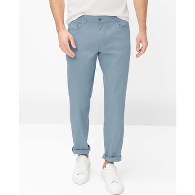 Brax Heren Broek  Style COOPER RIVIERA, blauw, maat 33/30