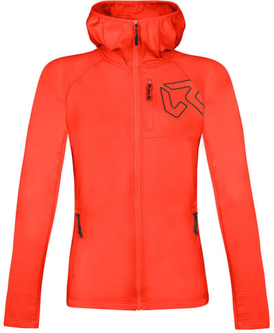 Rock Experience Arrows Fleece Met Kap Oranje XL Vrouw
