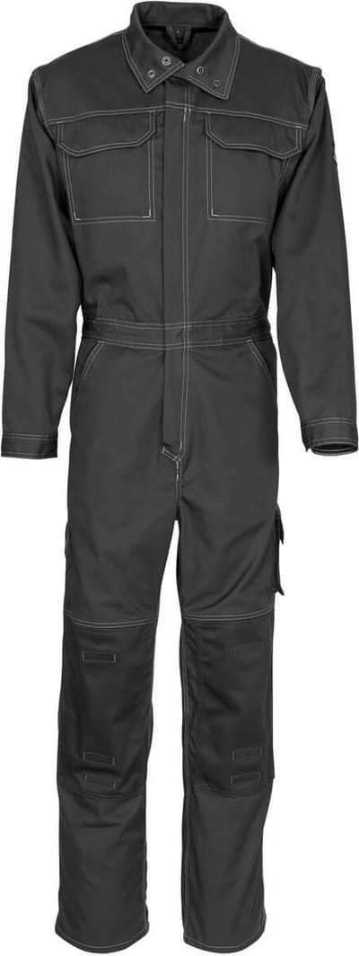 Mascot Industry Overall met kniezakken 12311-630 - Zwart - 4XL