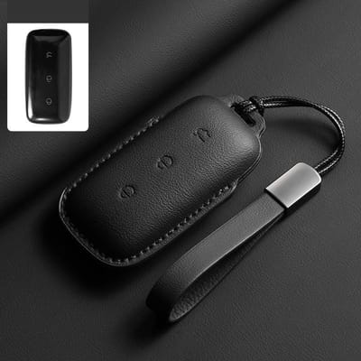 Sleutelhanger Bescherming Voor Geely Galaxy L7 Sleuteletui E5 L6 Max Plus Air Pro Starship E8 Textuur Zwart Siliconen Sleuteldopjes Houder Sleuteletui