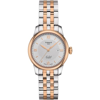 Tissot Le Locle Automatisch Dameshorloge met Armband (T0062072203800) - Zilveren Wijzerplaat