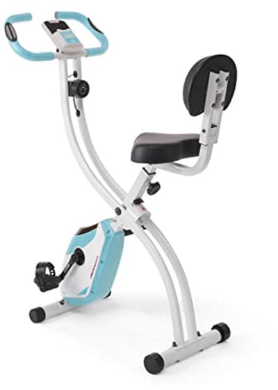 Fietsen Thuis: Opvouwbare Fitnessfiets met Hartslagmeter en LCD Scherm